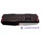 ITEK Tastiera Scorpion Deep Sea Gaming Red