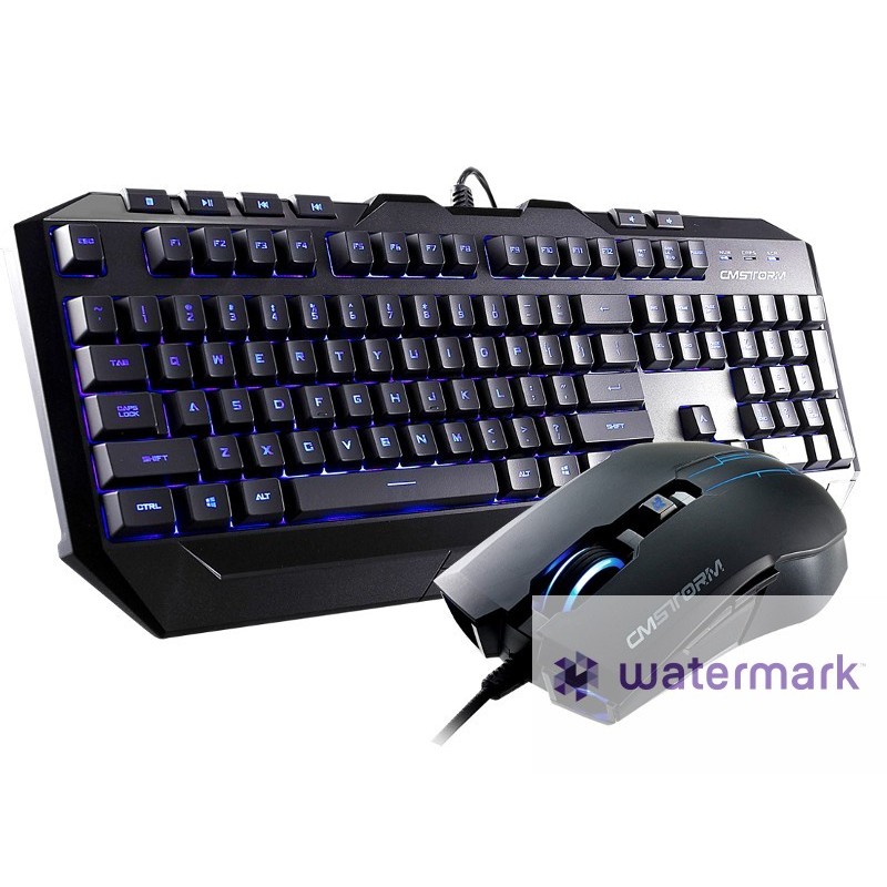 COOLER MASTER STORM Tastiera e Mouse Bundle Gaming Devastator II Blu -  Takei Shop Computer